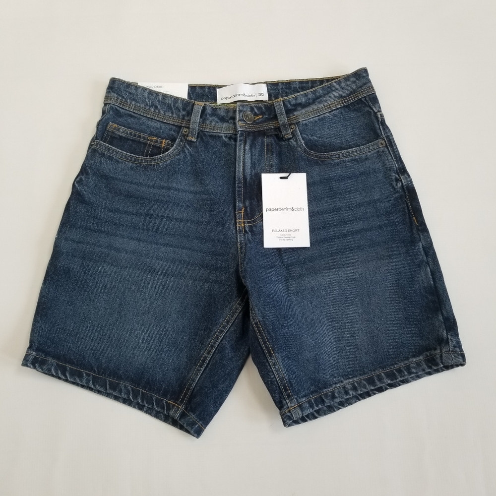 Paper Denim & Cloth Denim Relaxed Fit Shorts 30 NWT
